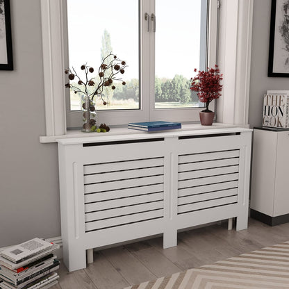 Copertura Per Radiatore Bianca In Mdf 78 Cm