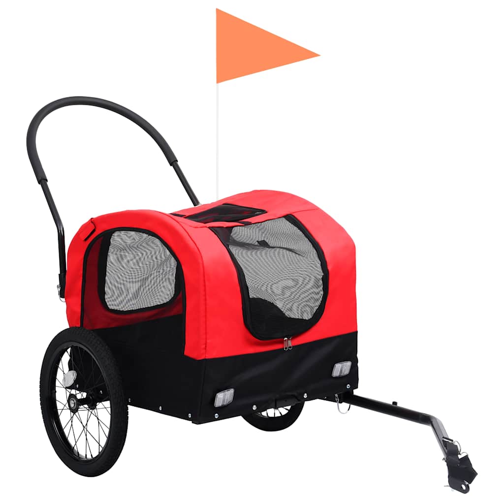 Rimorchio Per Animali Domestici E Passeggino 2In1