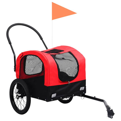 Rimorchio Per Animali Domestici E Passeggino 2In1