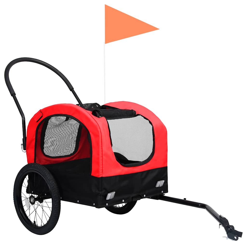 Rimorchio Per Animali Domestici E Passeggino 2In1
