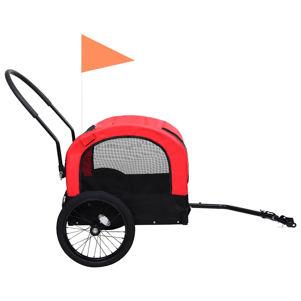 Rimorchio Per Animali Domestici E Passeggino 2In1