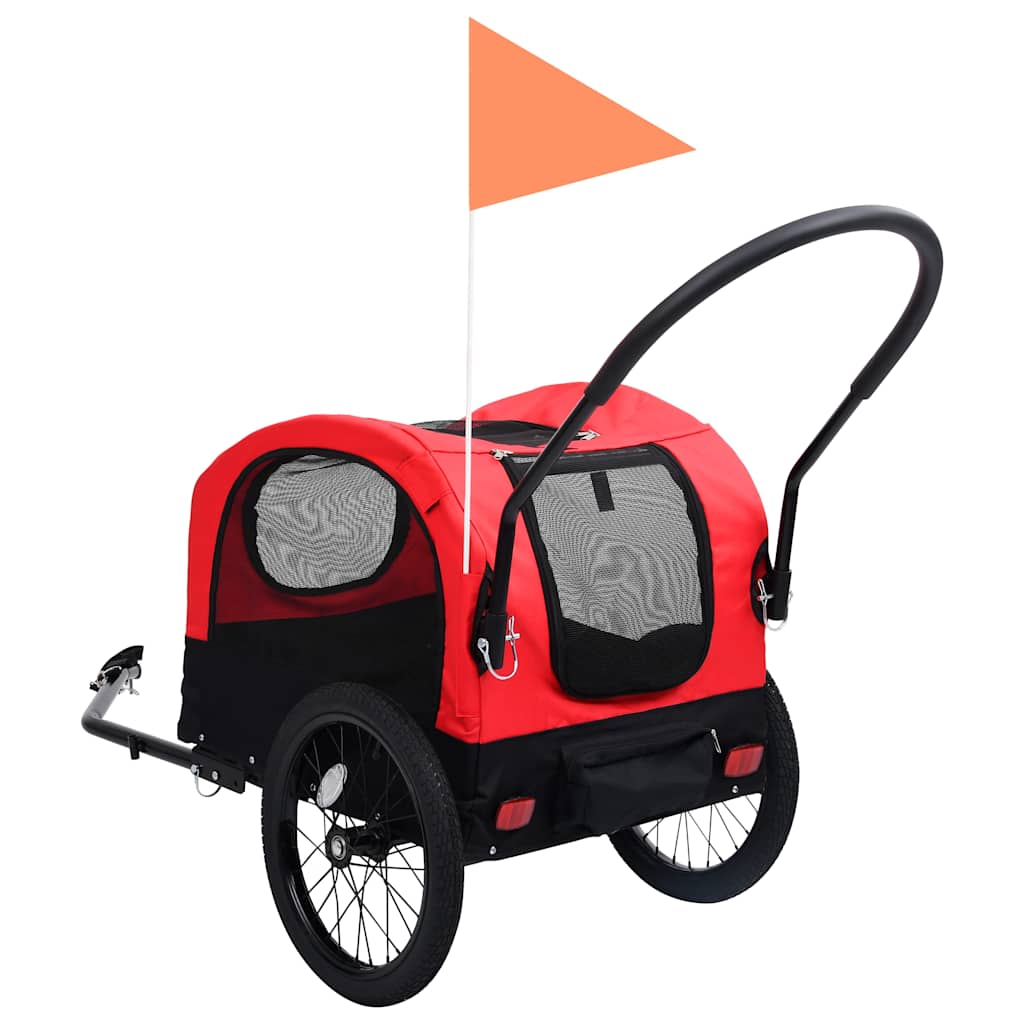 Rimorchio Per Animali Domestici E Passeggino 2In1