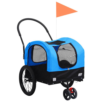 Rimorchio Per Animali Domestici E Passeggino 2In1