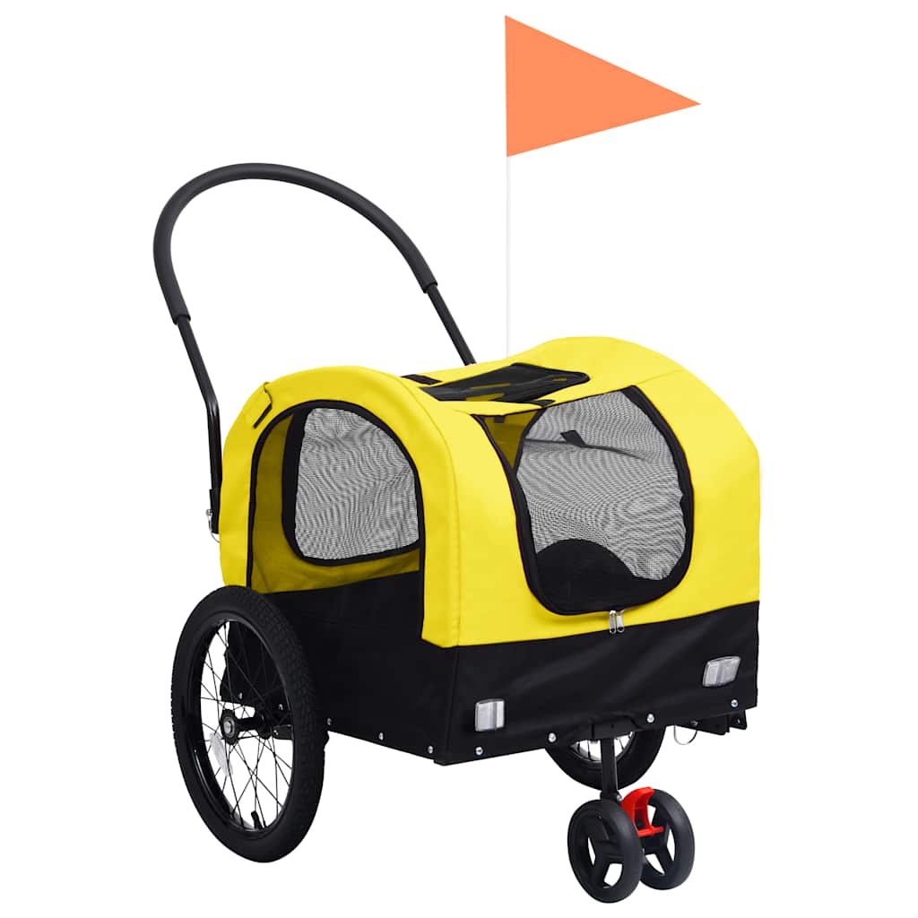 Rimorchio Per Animali Domestici E Passeggino 2In1