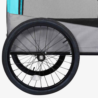 Rimorchio Bici Per Animali Carrello Jogging 2In1
