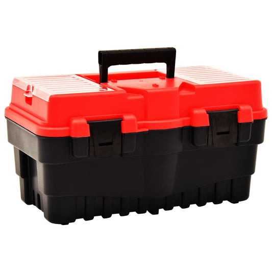 Cassetta Degli Attrezzi In Plastica 462X256X242 Mm Rossa