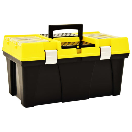 Cassetta Degli Attrezzi In Plastica 595X337X316 Mm Gialla