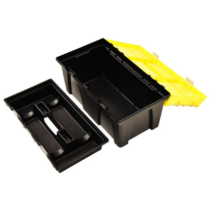 Cassetta Degli Attrezzi In Plastica 595X337X316 Mm Gialla
