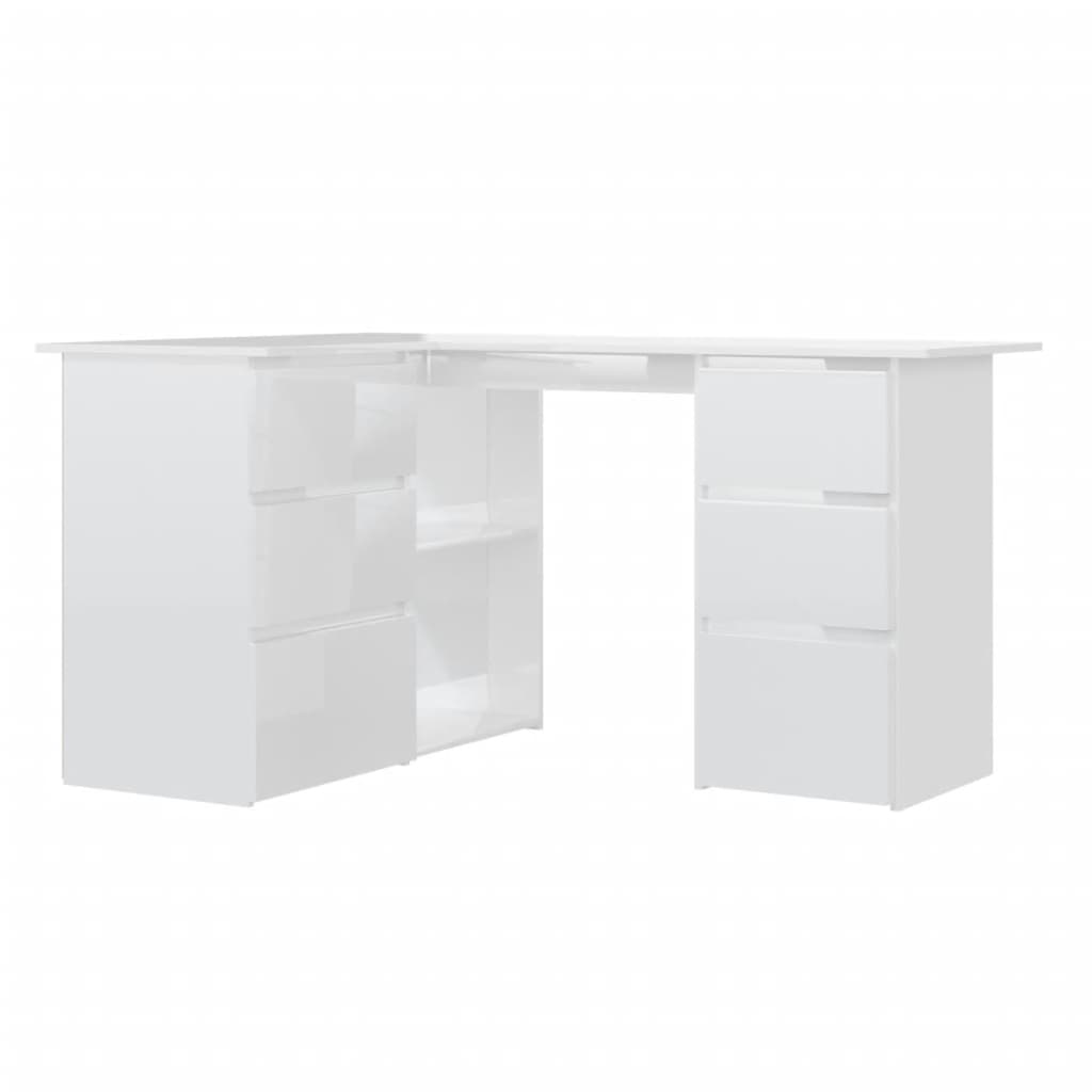 Scrivania Angolo 145X100X76 Cm Legno Multistrato