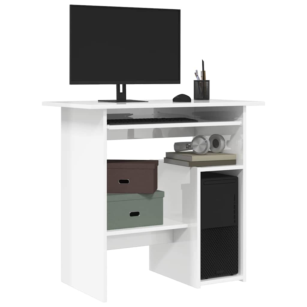 Scrivania 80X45X74 Cm In Legno Multistrato