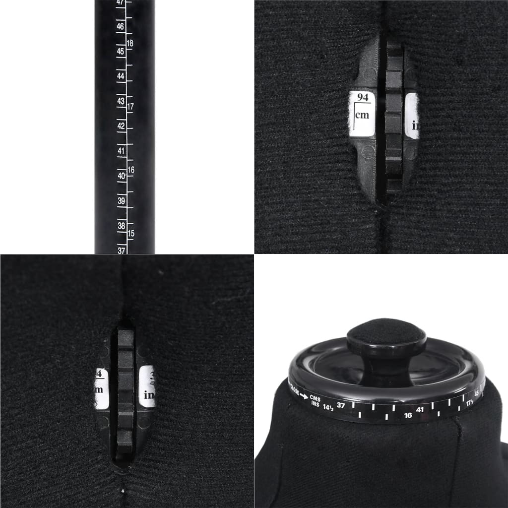 Manichino Maschile Regolabile Taglia 37-45