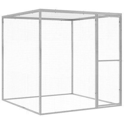 Gabbia Per Gatti 4,5X1,5X1,5 M In Acciaio Zincato