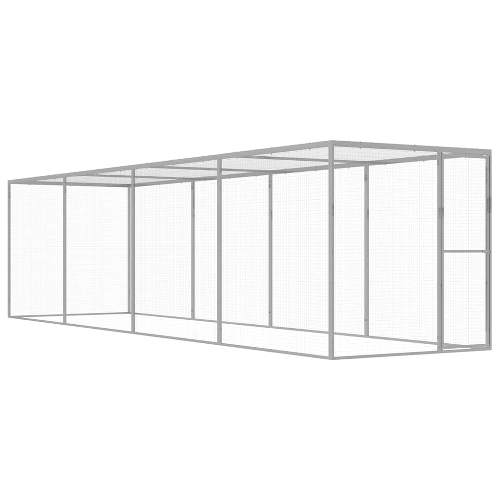 Gabbia Per Gatti 4,5X1,5X1,5 M In Acciaio Zincato