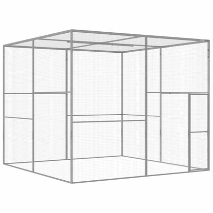Gabbia Per Gatti 4,5X1,5X1,5 M In Acciaio Zincato