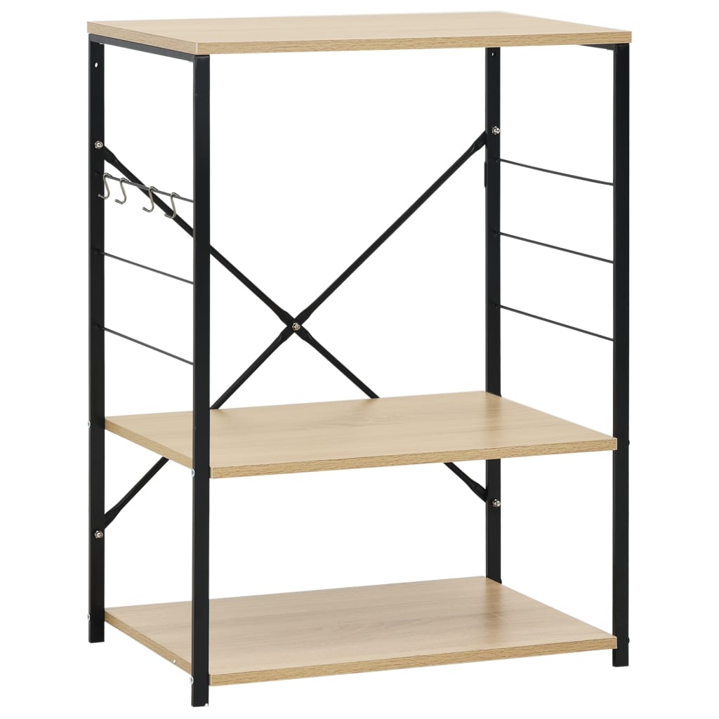 Mobile Microonde 60X39,6X79,5Cm Legno Multistrato