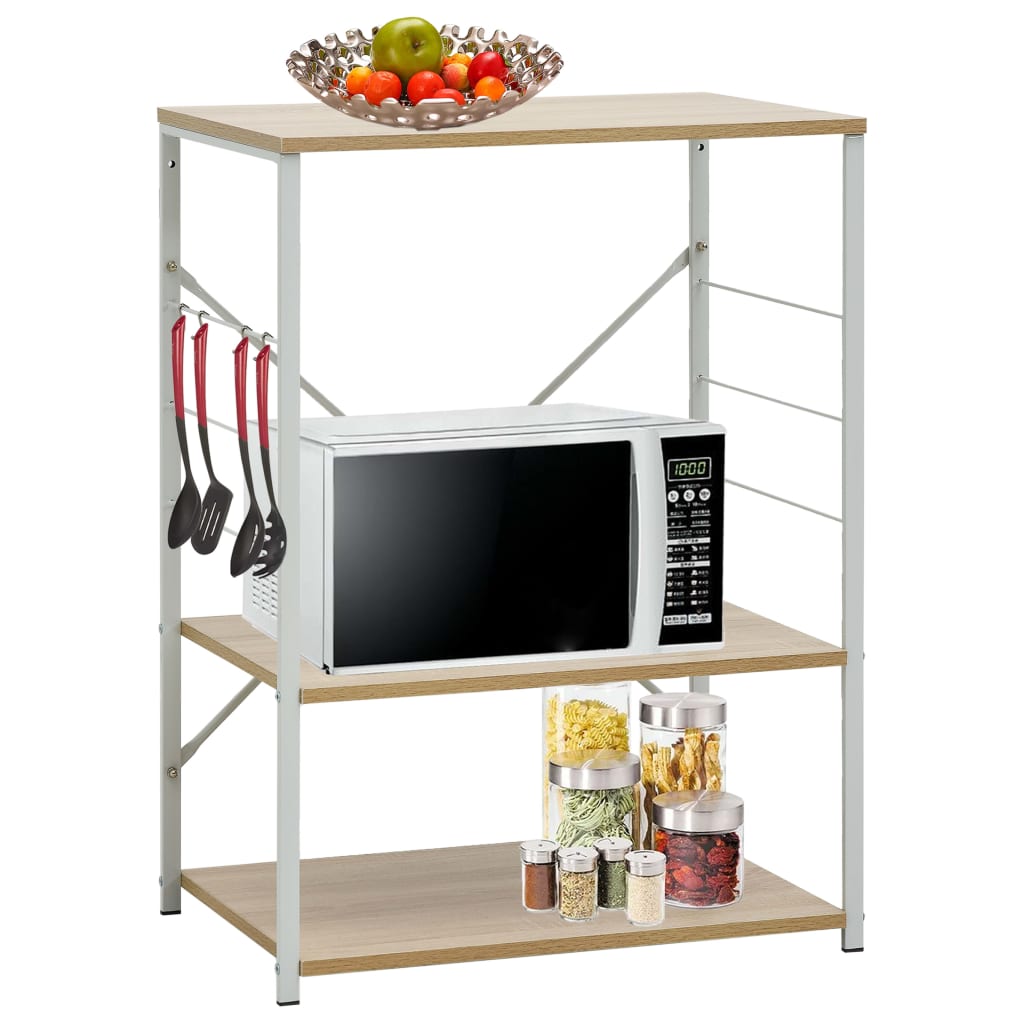 Mobile Microonde 60X39,6X79,5Cm Legno Multistrato