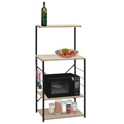 Mobile Per Microonde 60X39,6X123 Cm Legno Multistrato