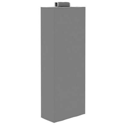 Organizer Per Armadio Da Appendere Con 6 Ripiani 2 Pz Tessuto Grigio