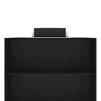 Organizer Per Armadio Da Appendere 2 Pz Con 10 Ripiani Tessuto Nero