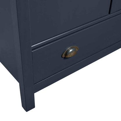 Armadio A 2 Ante Hill 89X50X170 Cm In Legno Di Pino