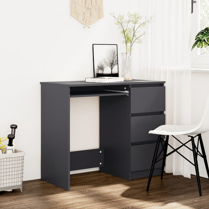 Scrivania 90X45X76 Cm In Legno Multistrato