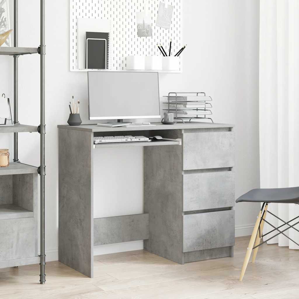 Scrivania 90X45X76 Cm In Legno Multistrato