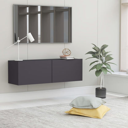 Mobili Tv A Parete 2Pz 80X30X30 Cm
