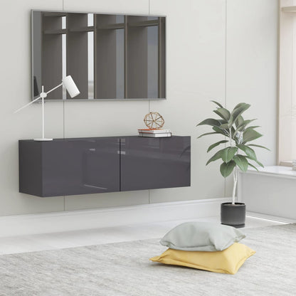 Mobili Tv A Parete 2Pz 80X30X30 Cm