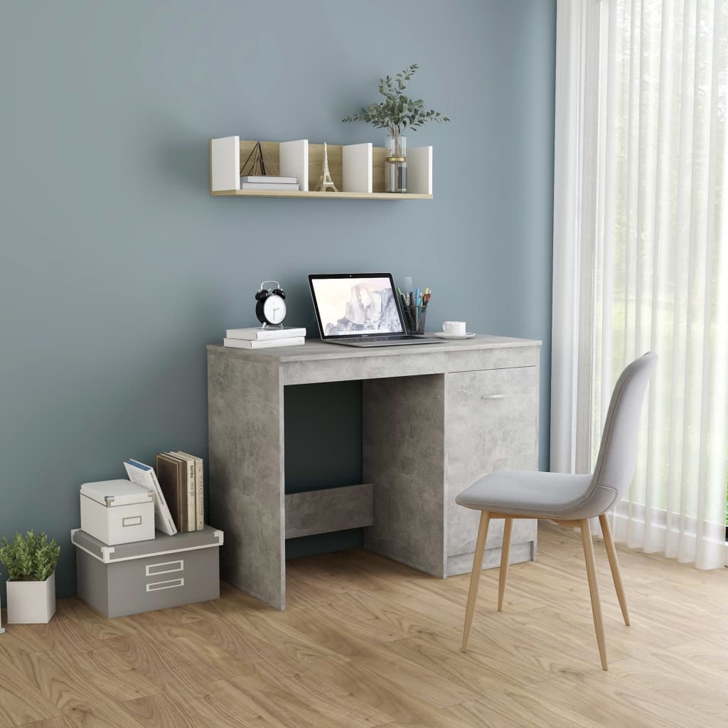 Scrivania 100X50X76 Cm In Legno Multistrato