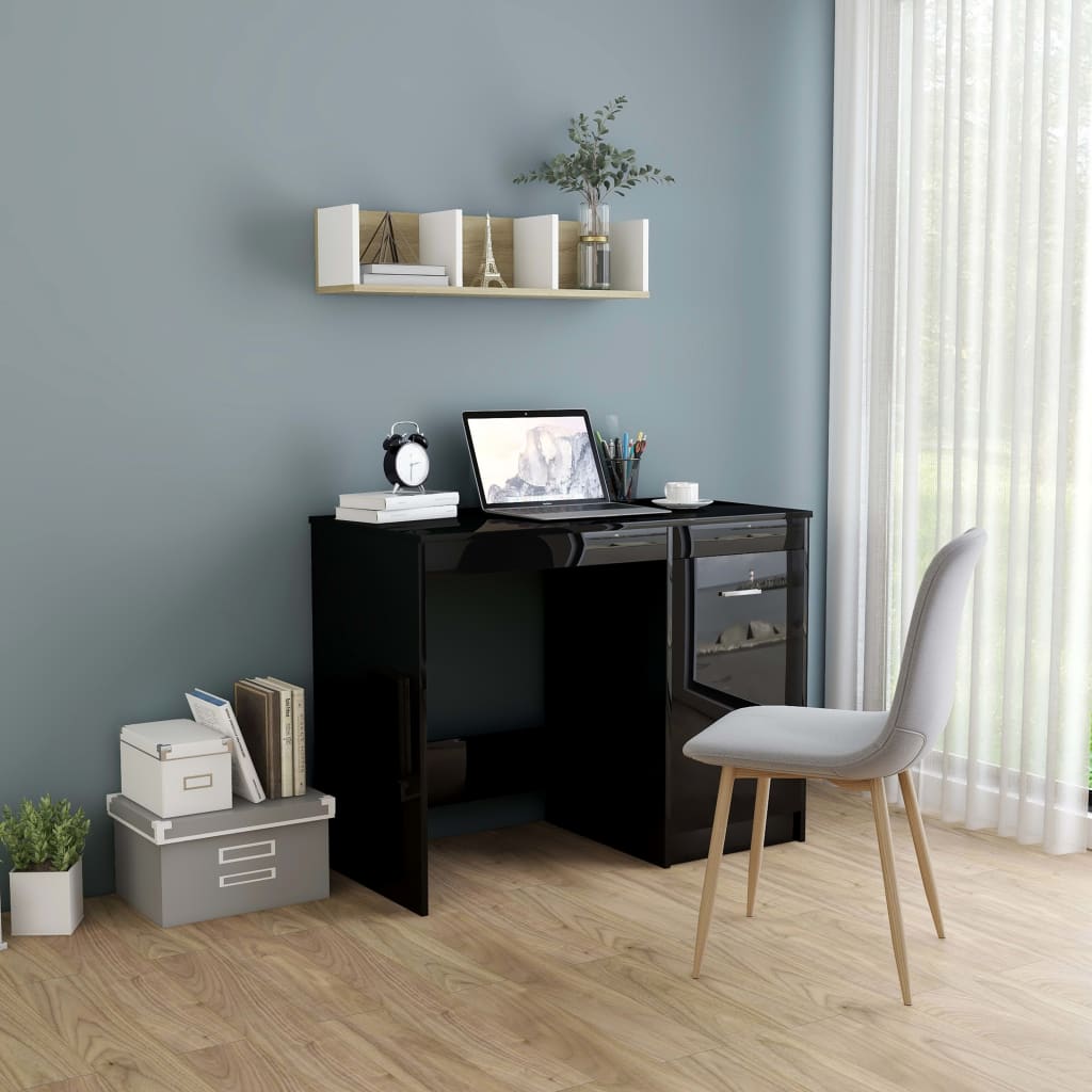 Scrivania 100X50X76 Cm In Legno Multistrato