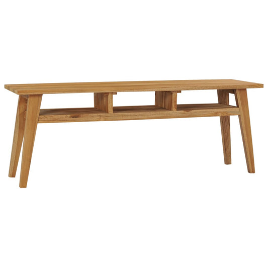 Mobile Porta Tv 120X35X45 Cm In Legno Massello Di Teak