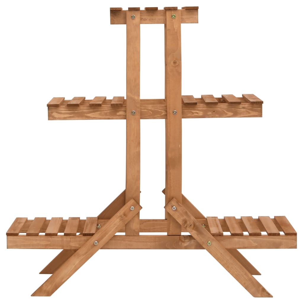Piedistallo Per Piante In Legno Di Abete
