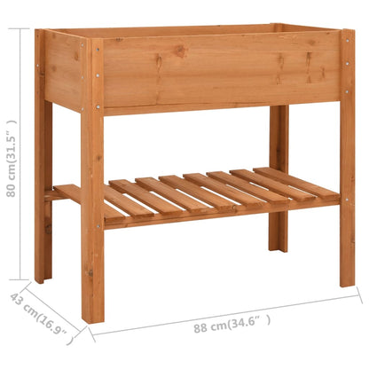 Fioriera 88X43X80 Cm In Legno Di Abete