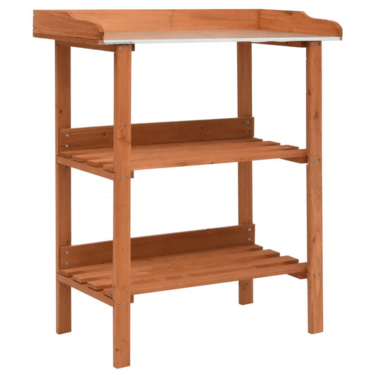 Supporto Per Piante 76X37X89 Cm In Legno Di Abete