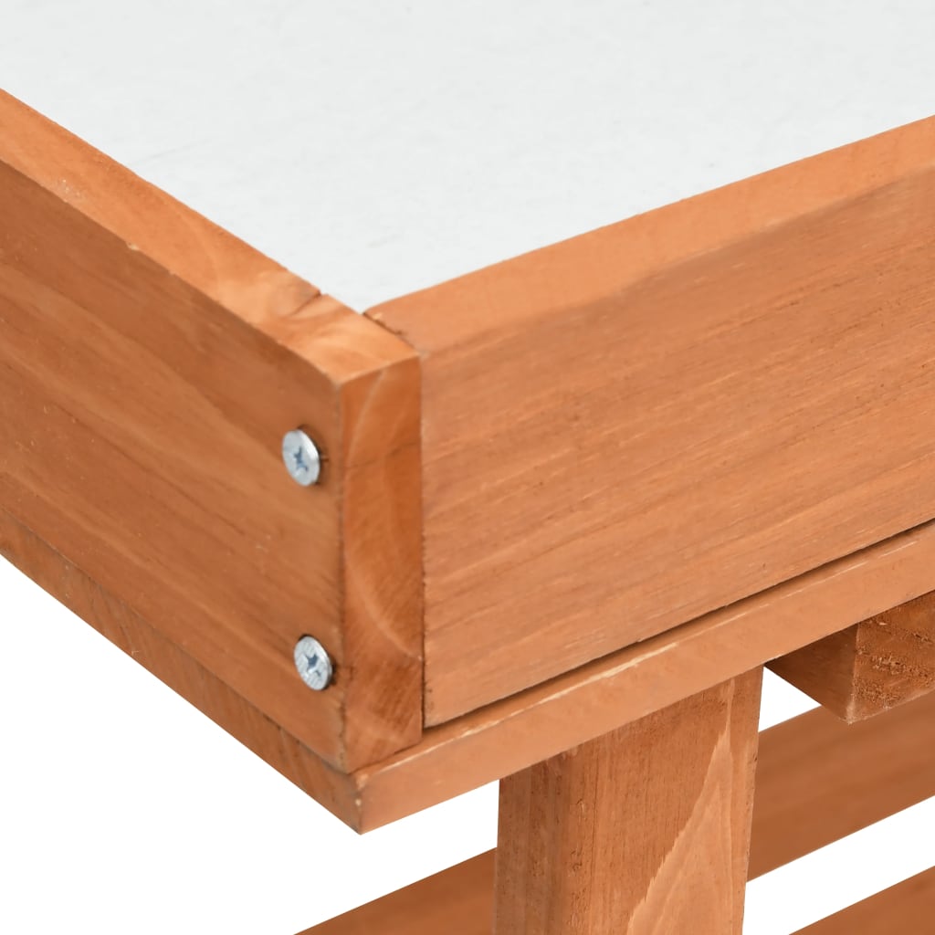 Supporto Per Piante 76X37X89 Cm In Legno Di Abete