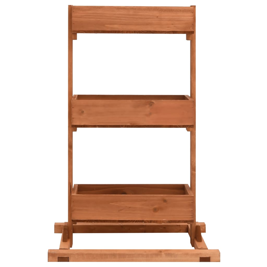 Fioriera 52X30X78 Cm In Legno Di Abete