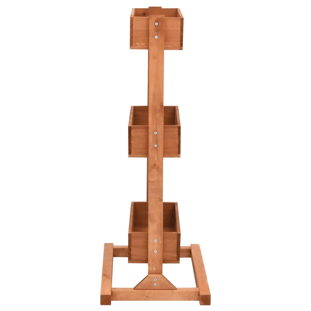 Fioriera 52X30X78 Cm In Legno Di Abete