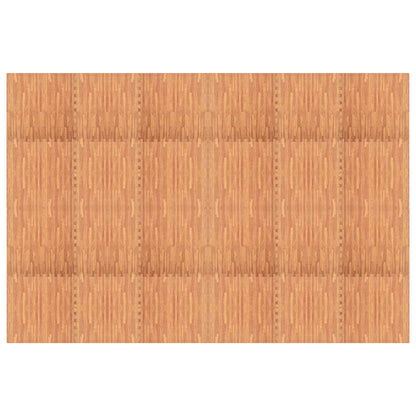 Tappetino A Incastro 24 Pz Venature Legno 8,64 ㎡ Schiuma Eva