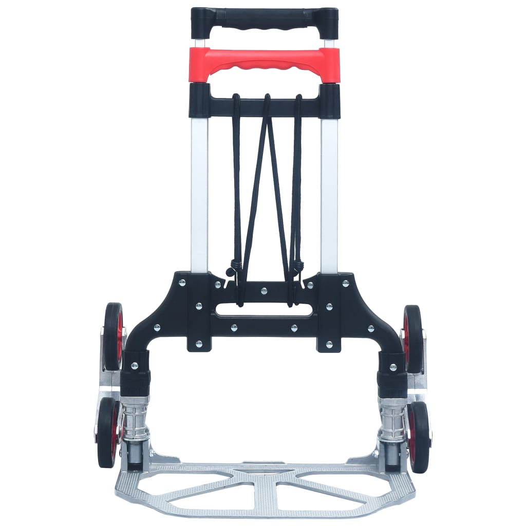 Carrello Per Scale Pieghevole 70 Kg In Alluminio Argento