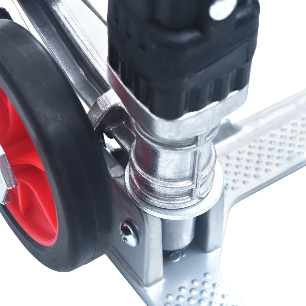 Carrello Per Scale Pieghevole 70 Kg In Alluminio Argento