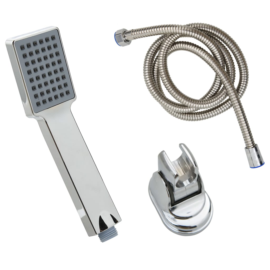 Soffione Doccia Manuale Con Tubo 1,5 M Cromato