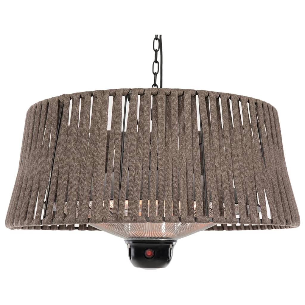 Sunred Radiatore A Soffitto Artix Corda 1800 W Alogeno Marrone