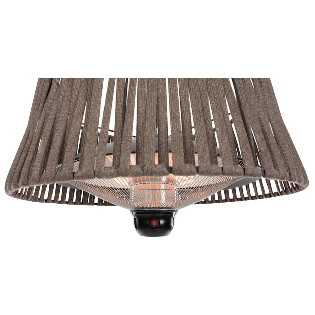 Sunred Radiatore A Soffitto Artix Corda 1800 W Alogeno Marrone