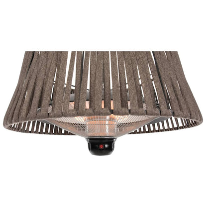 Sunred Radiatore A Soffitto Artix Corda 1800 W Alogeno Marrone