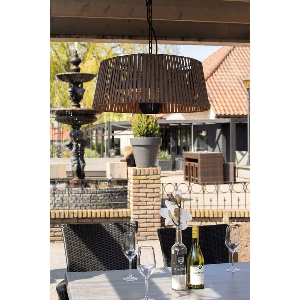 Sunred Radiatore A Soffitto Artix Corda 1800 W Alogeno Marrone