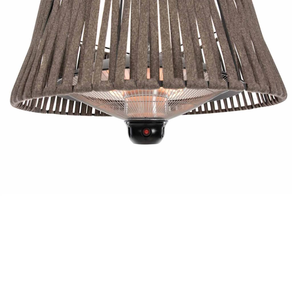 Sunred Radiatore A Soffitto Artix Corda 1800 W Alogeno Marrone