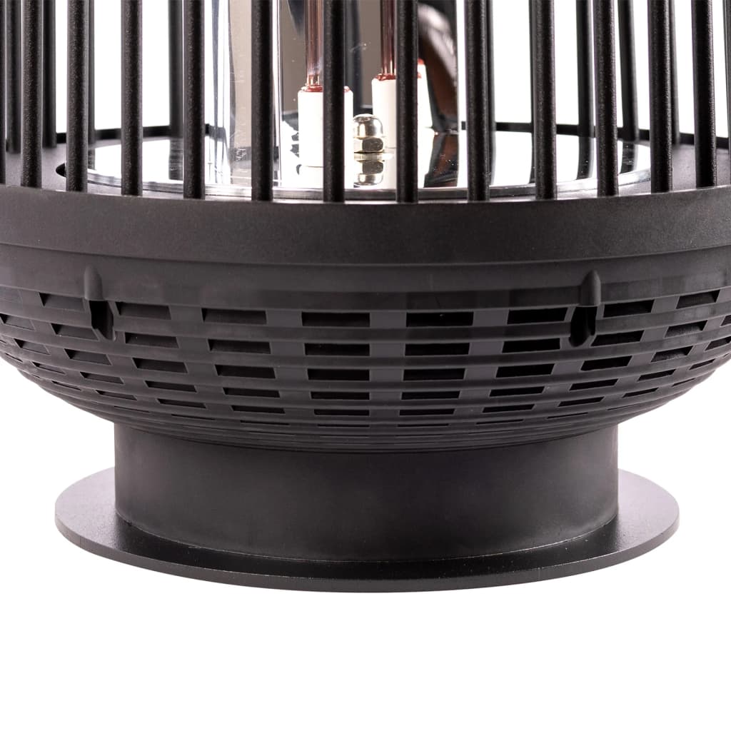 Sunred Lampada Riscaldante Da Tavolo Indox 1200 W Alogeno Nero