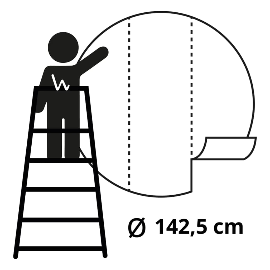 Wallart Cerchio Carta Da Parati The Night Watch 142,5 Cm
