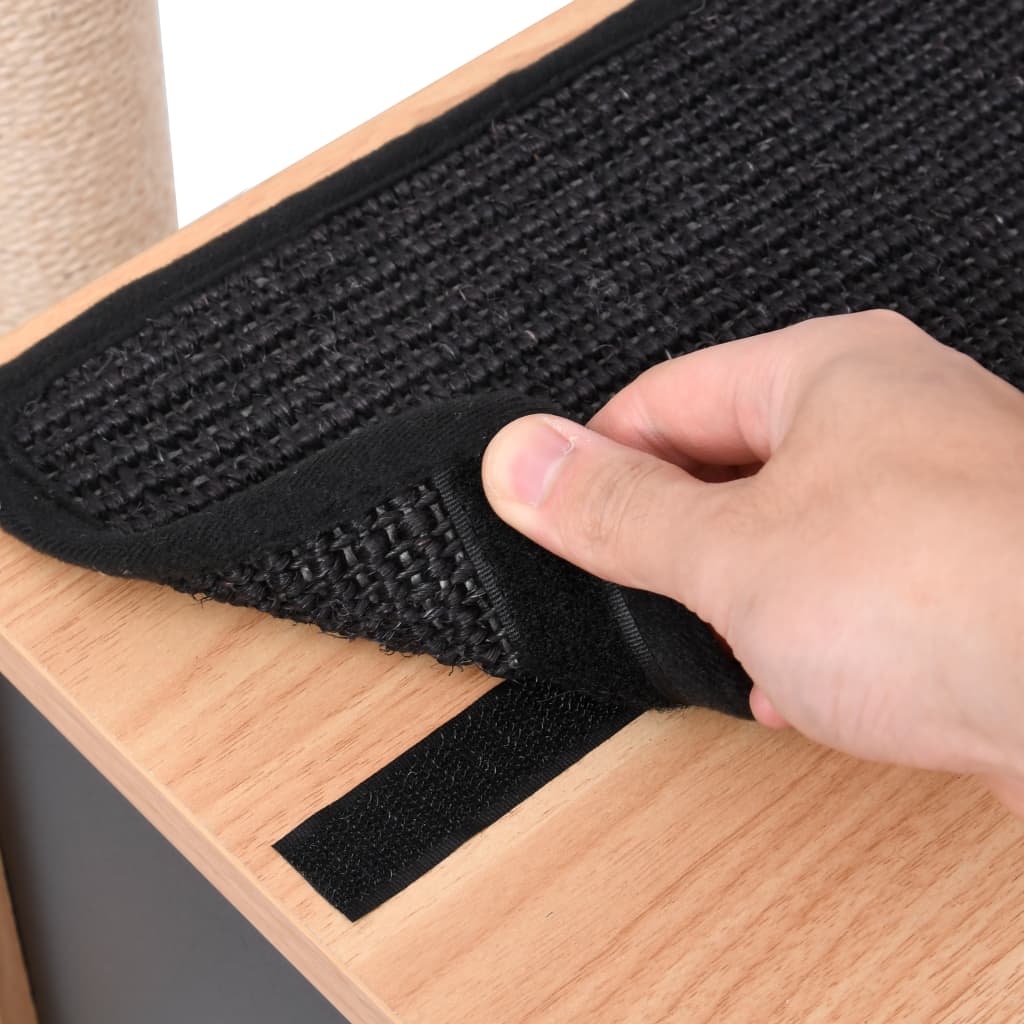 Albero Per Gatti Con Tappeto Tiragraffi In Sisal 129 Cm