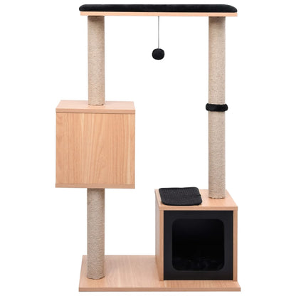 Albero Per Gatti Con Tappeto Tiragraffi In Sisal 104 Cm